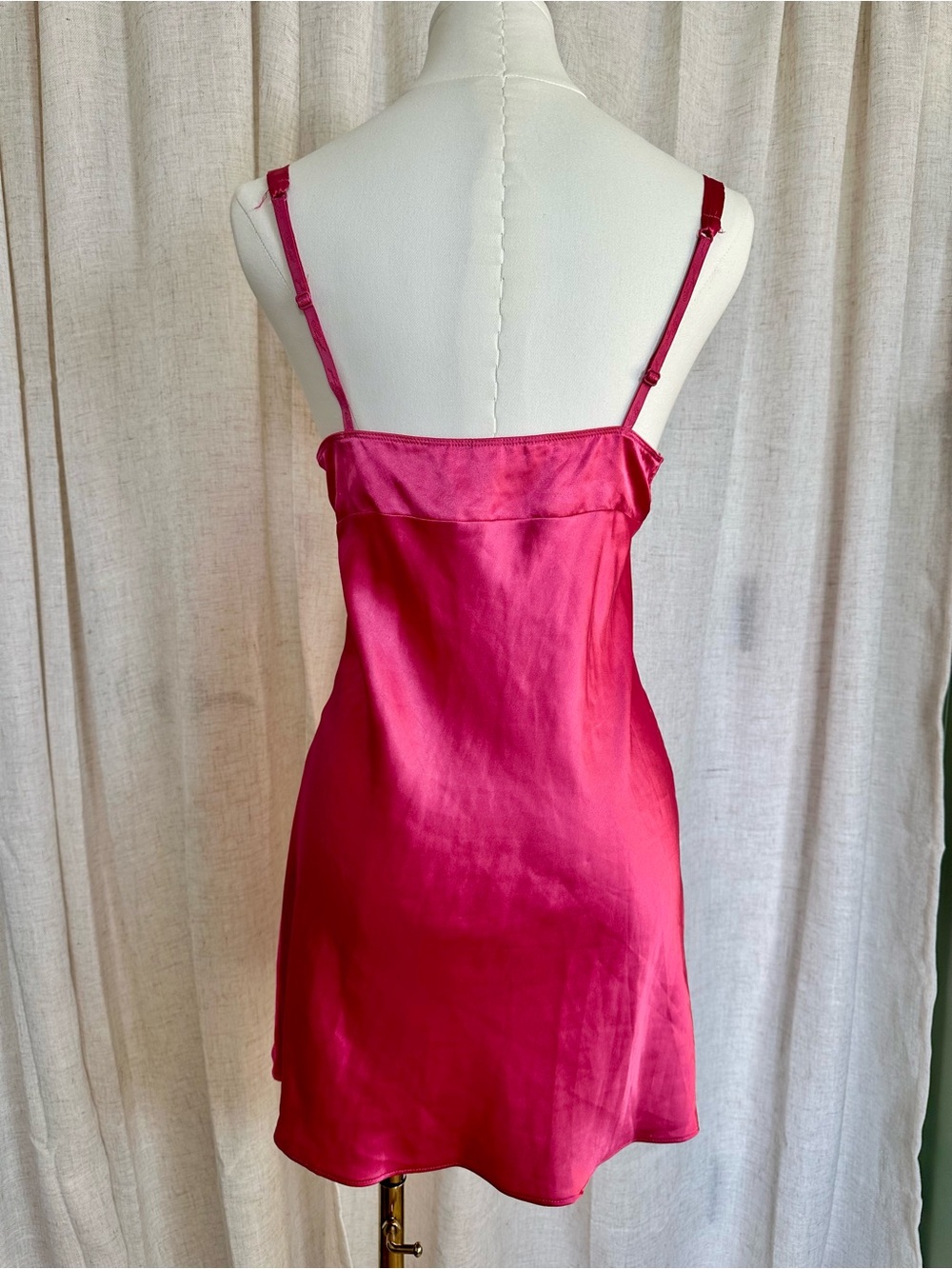 Victoria's Secret Satin Bow Slip Dress - Picture 2 of 3